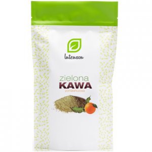 INTENSON Kawa zielona mielona pomarańczowa 250g