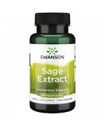 Swanson Sage Extract, 160mg Szałwia - 100 kapsułek 