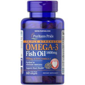 PURITANS PRIDE Triple Omega-3 1400mg