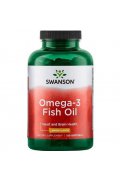 SWANSON Omega-3 smak cytrynowy - 150 kapsułek
