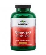 SWANSON Omega-3 smak cytrynowy - 150 kapsułek