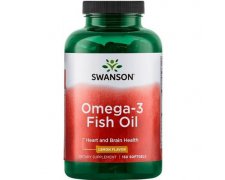 SWANSON Omega-3 smak cytrynowy