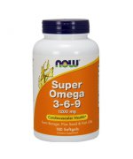 NOW FOODS Super Omega 3-6-9 1200mg - 180 kapsułek