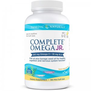 NORDIC NATURALS Nordic Naturals Omega Junior kapsułki o smaku cytrynowym