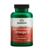 SWANSON Omega-3 High Concentrate - 120 kapsułek