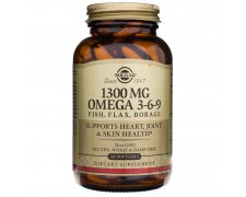 Solgar Omega 3-6-9 z ryb, siemienia lnianego i ogórecznika 