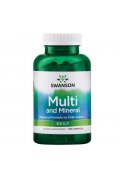 SWANSON Daily Multivitamin & Mineral - 100 kapsułek