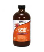 NOW Liquid Multiwitamina orange 473ml - Płyn 473ml