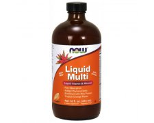 NOW FOODS Liquid Multiwitamina orange 473ml