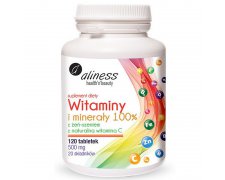 ALINESS Witaminy i minerały z żeńszeniem