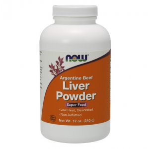 NOW Liver Powder (Wątroba wołowa w proszku)340g