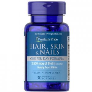 PURITANS PRIDE Włosy, Skóra, Paznokcie Formuła