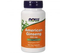 NOW American Ginseng (Żeń-szeń amerykański) 500mg