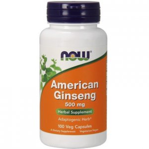 NOW American Ginseng (Żeń-szeń amerykański) 500mg