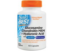 Doctor's Best Glucosamine Chondroitin MSM + Hyaluronic Acid