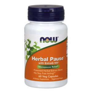 NOW Herbal Pause with EstroG-100 Dla kobiet, menopauza