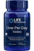 Life Extension One-Per-Day Tablets - Zestaw Witamin i Minerałów - 60 tabletek