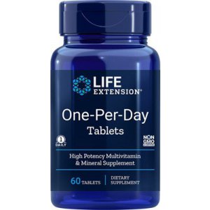 Life Extension One-Per-Day Tablets - Zestaw Witamin i Minerałów