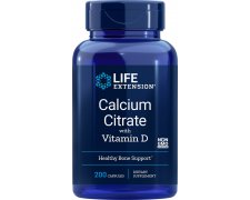 Life Extension Calcium Citrate with Vitamin D