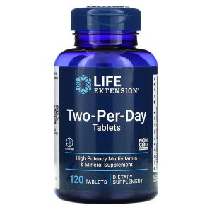 Life Extension Two-Per-Day tabletki
