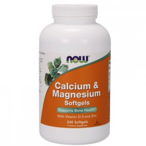 NOW FOODS Calcium, Magnesium + Witamina D3 + Cynk