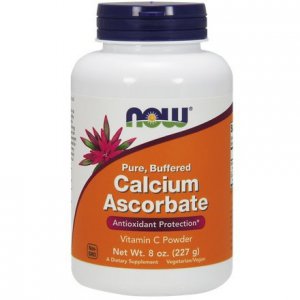 NOW FOODS Askorbinian wapnia 227g witamina C