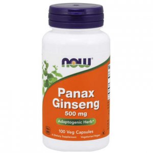 NOW FOODS Panax Ginseng (żeń-szeń koreański) 500mg