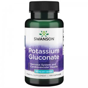 Swanson Potassium Gluconate (Potas z glukonianu potasu) 99mg