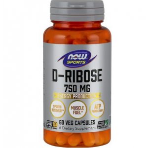 NOW Foods SPORTS D-Ryboza (D-Ribose) 750mg kapsułki