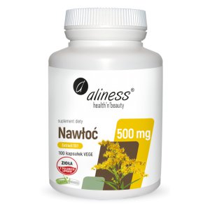 Aliness Nawłoć (Solidago virgaurea L.) ekstrakt 10:1 500mg