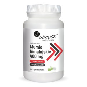 Aliness Mumio himalajskie (Shilajit extract) 400mg 