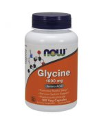 NOW Glycine 1000mg - 100 kapsułek