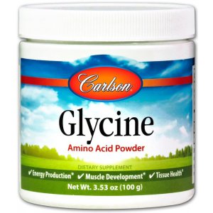 Carlson Labs Glycine, Amino Acid Glicyna proszek