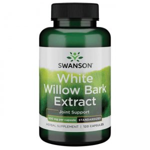 Swanson White Willow Bark Extract, 500mg wierzba biała kora
