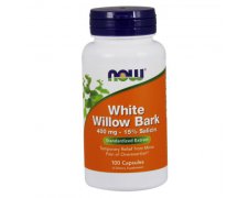 Now Foods White Willow Bark 400mg (kora wierzby białej) 