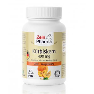 Zein Pharma Pumpkin Seed, 400mg ekstrakt z pestek dyni 