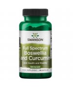 SWANSON Full Spectrum Boswellia & Curcumin (Kadzidłowiec indyjski i kurkuma) 300mg / 300mg - 60 kapsułek