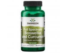 SWANSON Full Spectrum Boswellia & Curcumin (Kadzidłowiec indyjski i kurkuma) 300mg / 300mg