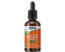 Now Foods Turmeric Extract Liquid, Organic - ekstrakt z kurkumy