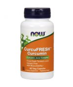 NOW FOODS CurcuFresh Curcumin (sok z kurkumy) 500mg - 60 kapsułek