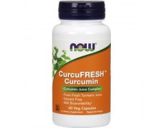 NOW FOODS CurcuFresh Curcumin (sok z kurkumy) 500mg