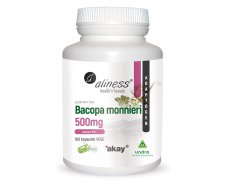Aliness Bacopa monnieri extract 50%, 500 mg