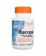 Doctor's Best Bacopa monnieri z Synapsa 320 mg - 60 kapsułek