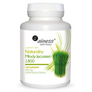 Aliness Naturalny Młody Jęczmień 1800 mg