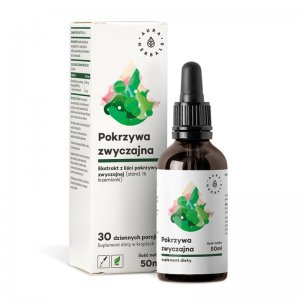 AURA HERBALS Pokrzywa zwyczajna ekstrakt 10:1 1000mg 50ml