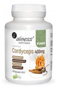 Aliness Cordyceps 400 mg (maczużnik chiński) - 90 kapsułek