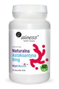 Aliness Naturalna Astaksantyna Nat Axtin 8mg - 60 miękkich kapsułek