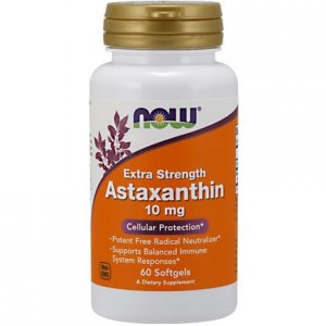 NOW FOODS Astaksantyna 10mg