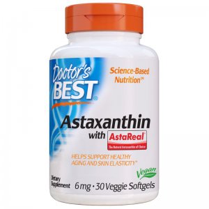 DOCTOR`S BEST Astaksantyna with AstaReal 6mg