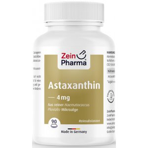 Zein Pharma Astaxanthin, 4mg (Astaksantyna)
